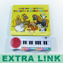 Chinese Custom High Quality Children Music Sound Printing Books